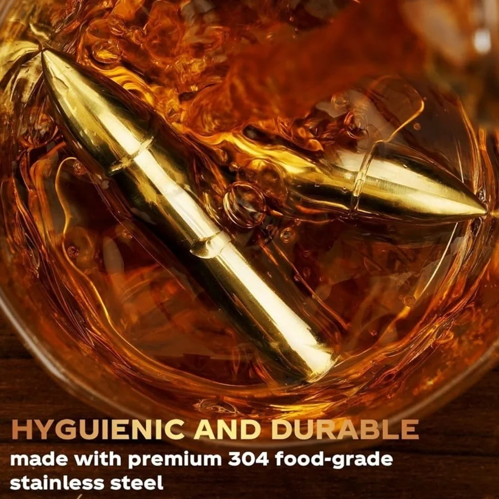 Whiskey Chilling Bullet Set - Best Dad Ever